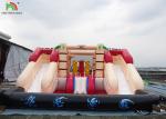 Coconut Tree 0.5m Pool Outdoor Inflatable Water Slide For Teenagers