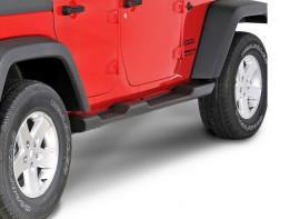 China Jeep Wrangler Side Step Factory Style Plastic on sale