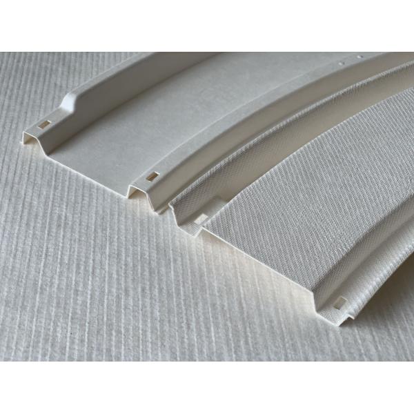 Clean Edge Wet Press Molded Pulp Customized Plastic Alternative Bagasse Bamboo Pulp