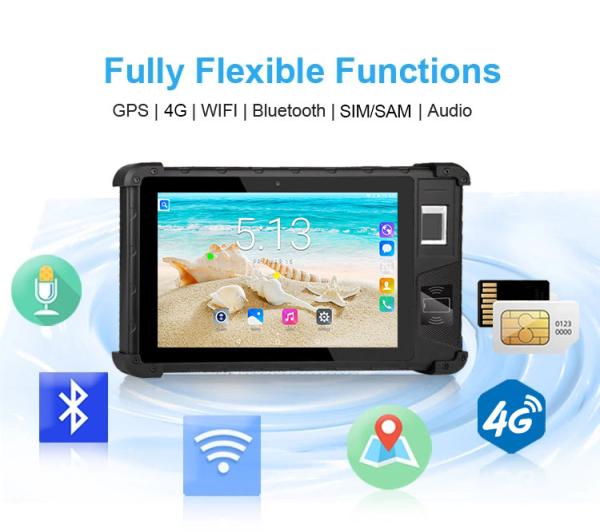 FP08 New China arrival Windows10 Color Display One Dimension Code Handheld