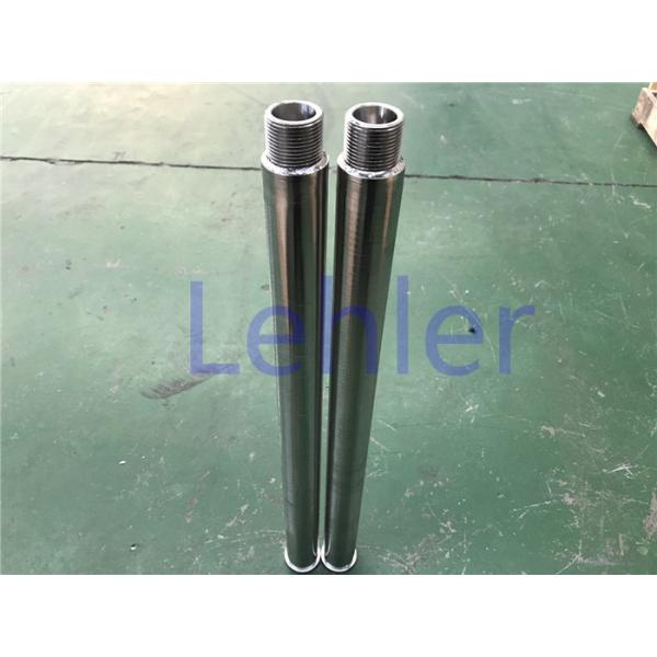 Lehler Circular Wedge Wire Filter , V Wire Screen For Cartridge Filter