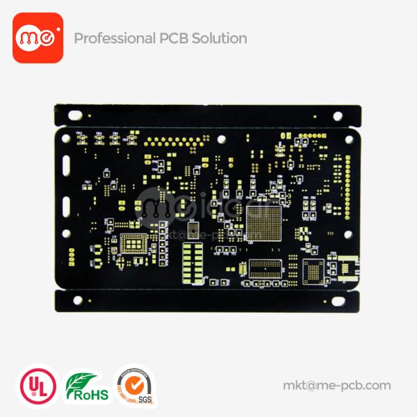 Buy Black Soldermask PCB Printed Circuit Board PCB FR4 PCB board two layer pcb prototype at wholesale prices