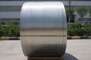 China Ec Grade 1350 1370 H14 Aluminum Wire Rod 9.5mm For Electrical Conductor Production on sale