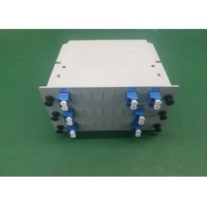 Quality Fiber optic circulator, 1310nm and 1550nm plug-in type, LC/PC adapter, 130x100x25mm. for sale
