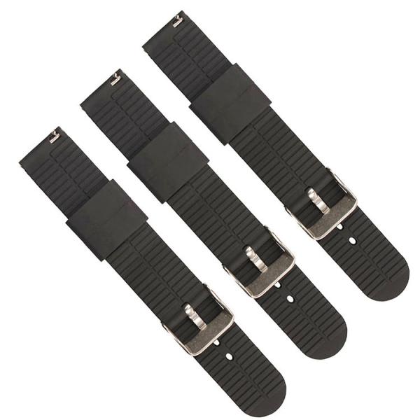 Stretchy Silicone Rubber Watch Band Tire Grain Custom Sizes With Varied Colors