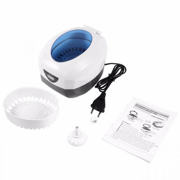Buy 35W Household Ultrasonic Cleaner , Mini Size Electronic Eyeglass Cleaner at wholesale prices