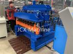Full Automatic Double Layer Roll Forming Machine PLC Control Hydraulic Cut