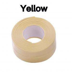 Quality 1mx3.8cm Kitchen Sealing Strip PVC Nano Self Adhesive Caulking Tape for sale