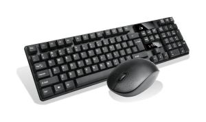 Quality Black / White Bluetooth Keyboard And Mouse USB Interface With ABS Material for sale