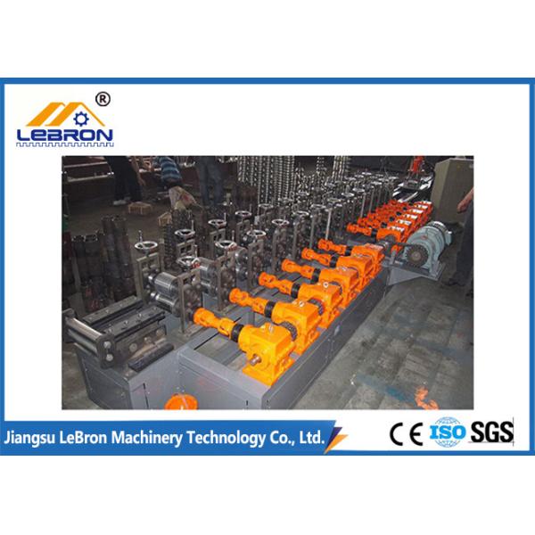 Buy New design Mitsubishi PLC Control Automatic Solar Strut Roll Forming Machine made in China at wholesale prices