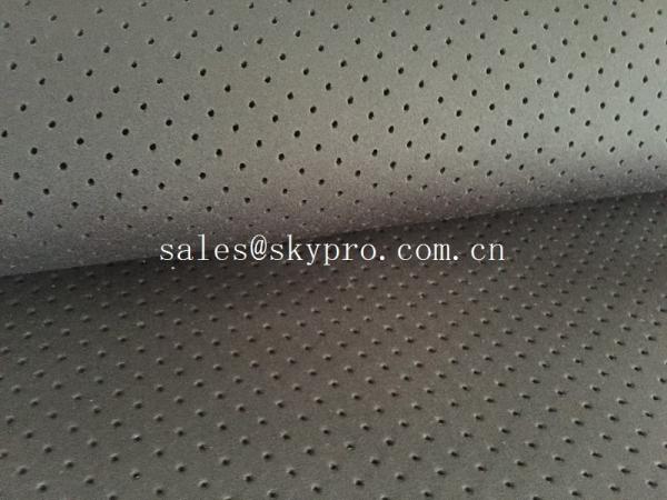 Buy Perforated neoprene / airprene fabric roll OF SBR SCR CR Material at wholesale prices