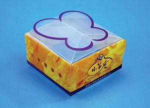 China Offset printing plastic packaging boxes wholesale plastic acetate box folding up box on sale