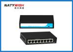 10 / 100M 8 Port Ethernet Switch AF Standard Adjust Network Speed Automatically