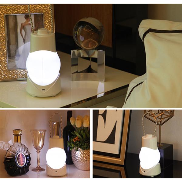 Wireless Charging LED Night Lamp With Holder Adjustable Brightness Eye - Friendly