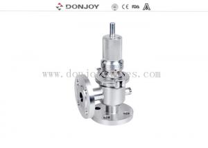 1.5 High purity Pressure Safety Valve L type Flange Connection