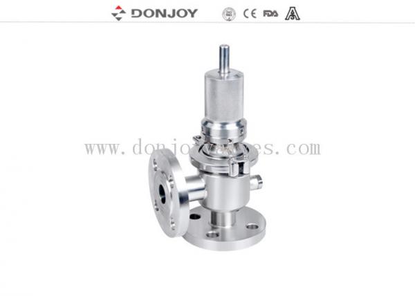 Buy 1.5 "High purity Pressure Safety Valve L type Flange Connection at wholesale prices