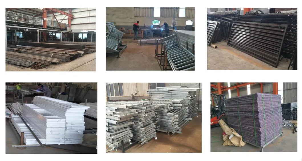 High Hardness Stairs Rails Garden Iron Wrought Fence for American (KXD-IF12)