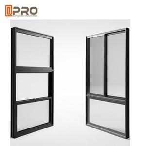 China American Single Double Hung Thermal Break Aluminum Window / Vertical Sliding Sash Window on sale