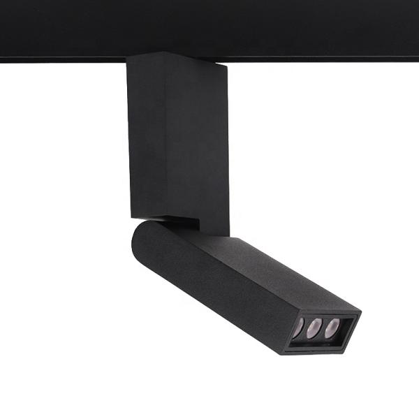 Retail Shop Magnetic Track Lighting , 48V Linear Led Track Lighting