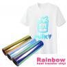 Buy cheap Custom Rainbow Heat Transfer Vinyl iridescent chameleon htv T-shirt iron on from wholesalers