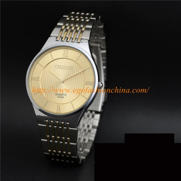 Fast&Furious 7 Unisex Watches Stainless Steel Strap Vintage Watch Retro Watch Golden Watch