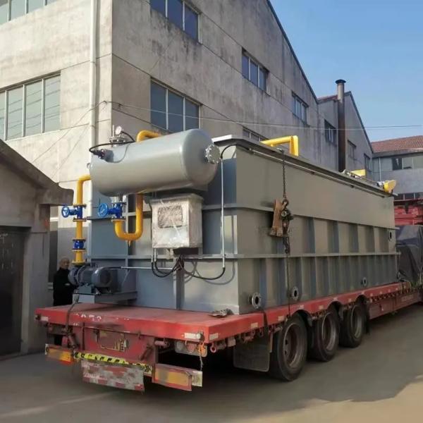 Electrocoagulation Wastewater Dissolved Air Flotation System Sewage Treatment Plant DAF