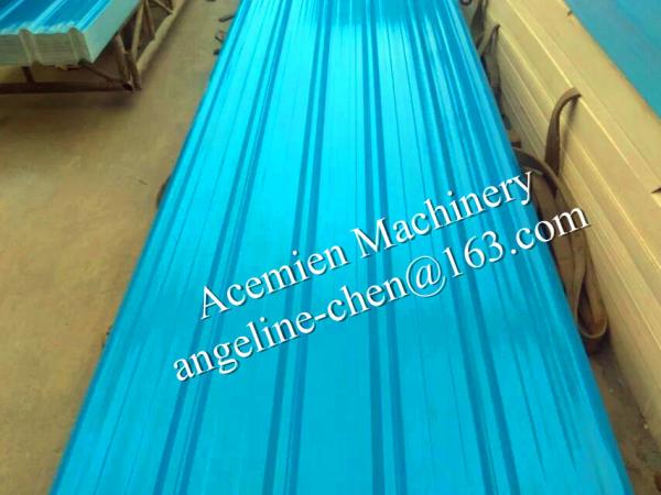 Buy Plastic PVC+ASA/PMMA trapezoid type roofing sheets roofing materials at wholesale prices
