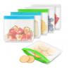 Buy cheap Frosted PEVA Bag Biodegradable Zip Silicone Reusable Plastic Freezer Bags from wholesalers