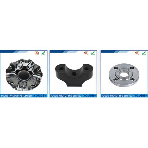 CNC Machining Rapid Prototyping Services Black Anodizing for Industrial Product