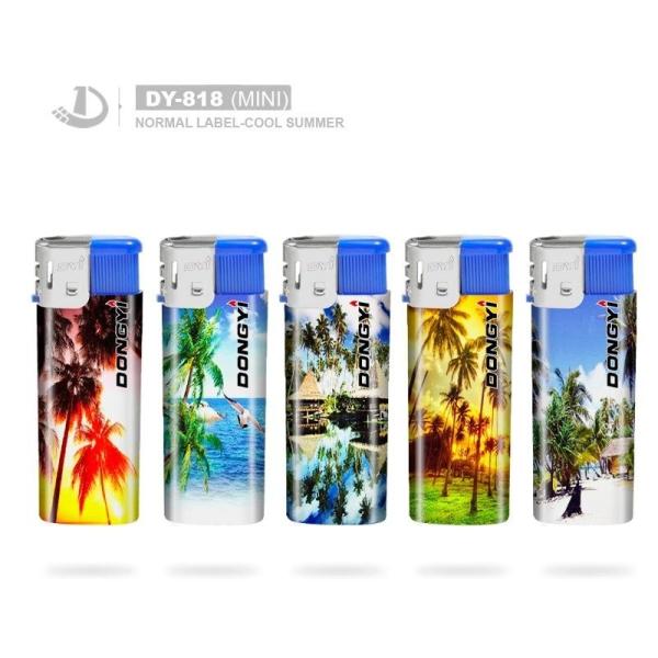 Buy Refillable Electronic Lighters DY-818 MINI Customized Request at wholesale prices