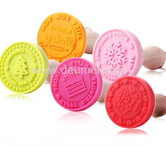 Buy New Silicone Cookies Stamp Silicone Biscuit Stamp,Silicone Cake Stamp Set Christmas Cutter at wholesale prices