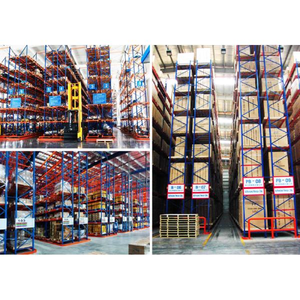 VNA Rack Or Very Narrow Aisle Rack High Density Warehouse Storage Racking