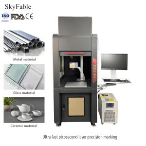 Quality Precision Picosecond Laser Device For Metal Glass Ceramic Industrial Laser Marking System for sale