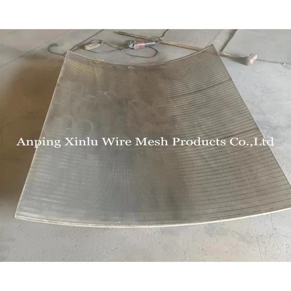 Johnson Static Sieve Bend Screen DSM Low Carbon Steel V Wire Screen