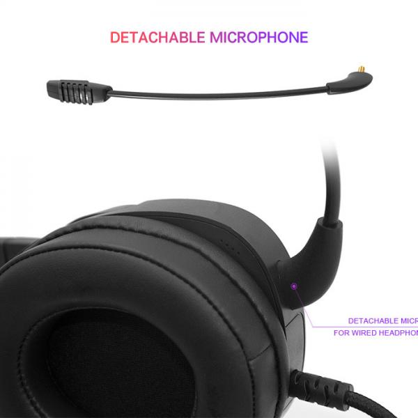 Immersive USB Gaming Headphone With Detachable Microphone