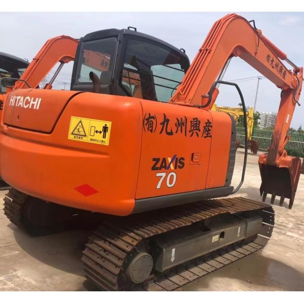ZX70 Used Hitachi Excavator Crawler Excavator Equipped With Isuzu Engine