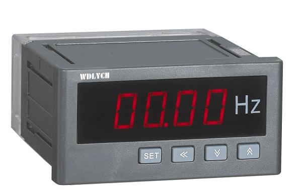 Buy Single Phase Digital Frequency Panel Meter , Complex Electrical Frequency Meter Analog Signal Input at wholesale prices