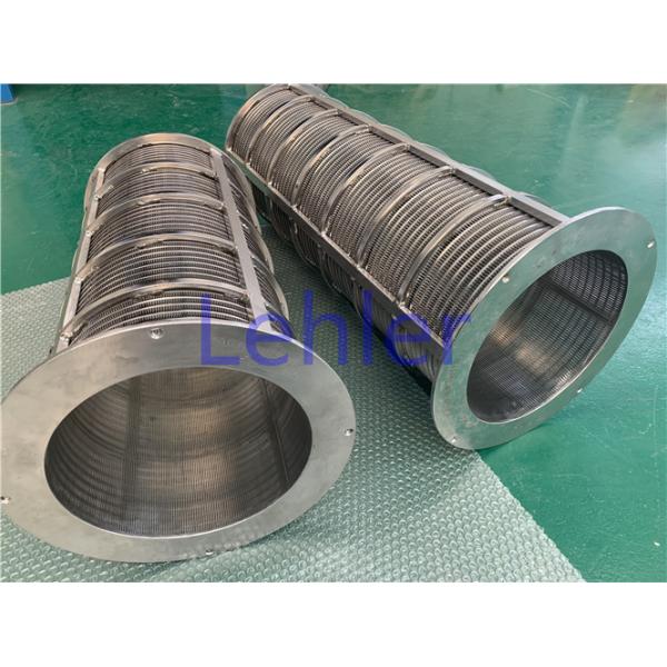 Cow Manure Separator Screw Press Filtration Separator Screens SS316L Material