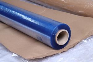 China Book Cover PVC Film Roll 150mic Plastic Sheet Transparent Roll 34PHR 250cm Width on sale