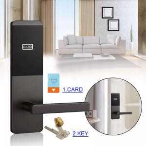 China RFID Card Key Hotel Smart Door Locks Aluminum Alloy With Free Management Software on sale