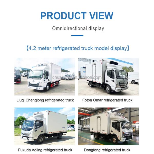 JAC 6-meter-8 Refrigerated Insulation Beverage Cold Chain Truck with 11-20T Load Capacity and Manual Transmission