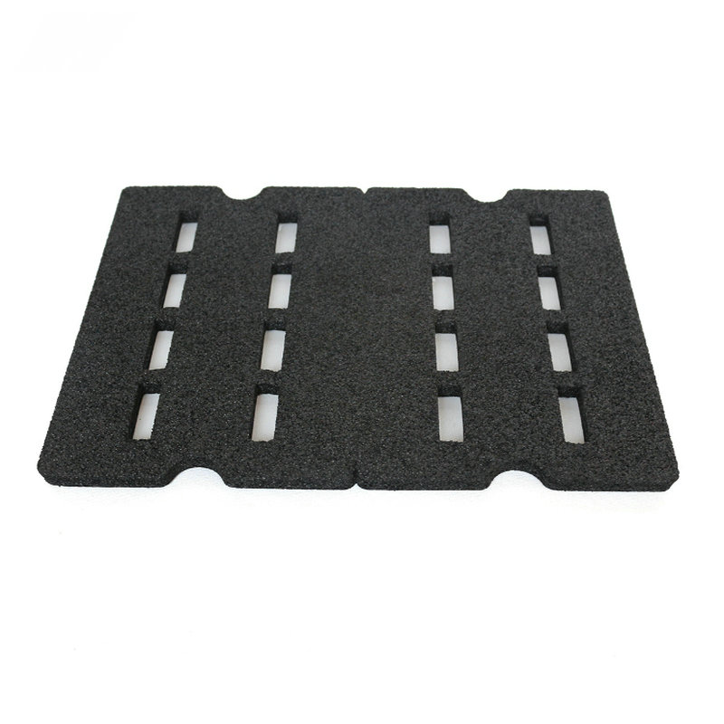 PU Packaging Foam Inserts Die Cutting , Velvet Foam Box Inserts For Jewelry