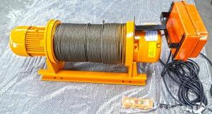 China CE ISO GOST 110-440 Volt Light Duty Electric Winch For Construction on sale