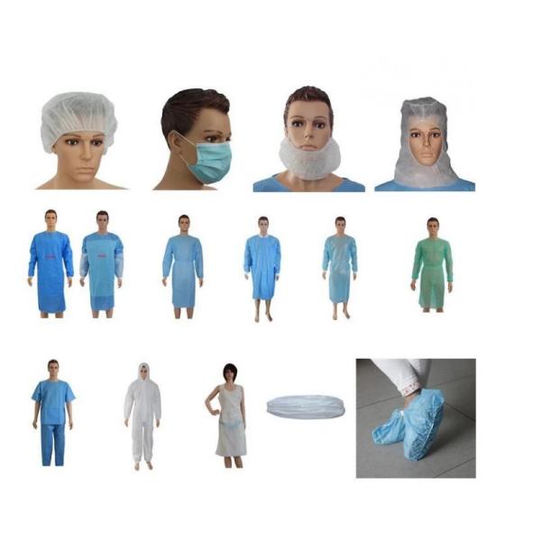 White Food Industry Men 18'' 10gsm Disposable Beard Cover