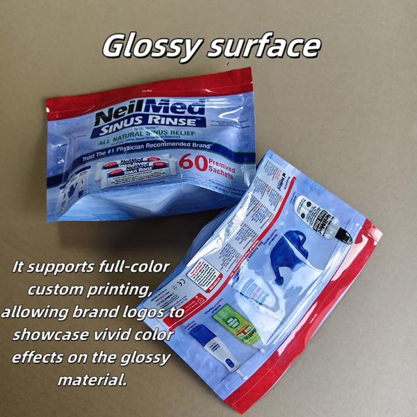 Resealable Stand Up Bags For Cleaning Agent Packaging With Customizable Design Bulk Discount.