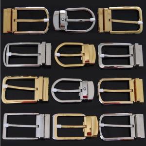 Quality 34MM Female 304 Stainless Steel Silver Color Metal Belt Buckle With Screws for sale