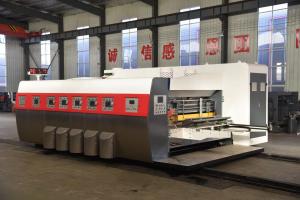 China 100m/min Paperboard Carton Box Making Machine With Min. Cutting Width 50mm on sale