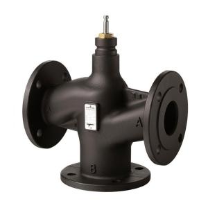 Quality VXF61.40 Siemens Control Valves Cast Steel Bypass Thermostat Valve 2500kpa for sale