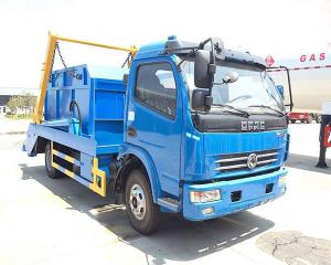 China Diesel Fuel Type Waste Management Garbage Truck 4x2 With 95hp Engine Capacity on sale