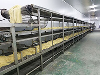 Boiled Production Line With Dough Sheet Aging Machine And Dehydrator